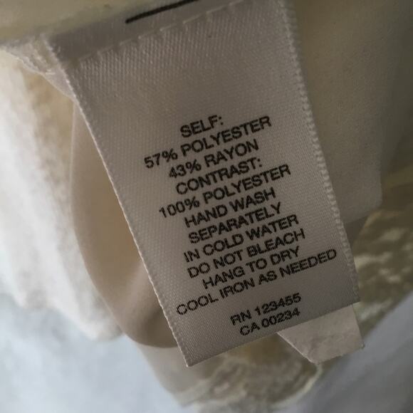 Cream Long Sleeve with Floral Lace Back Sweater - Picture 10 of 16